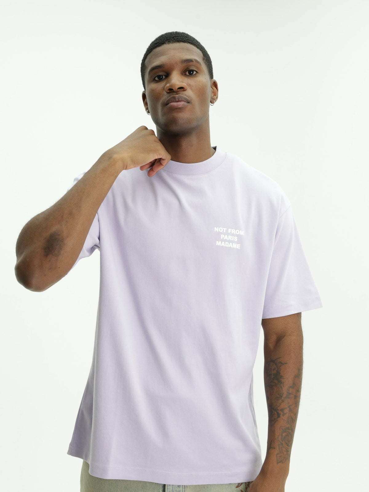 Drole T-Shirt Slogan Lavander