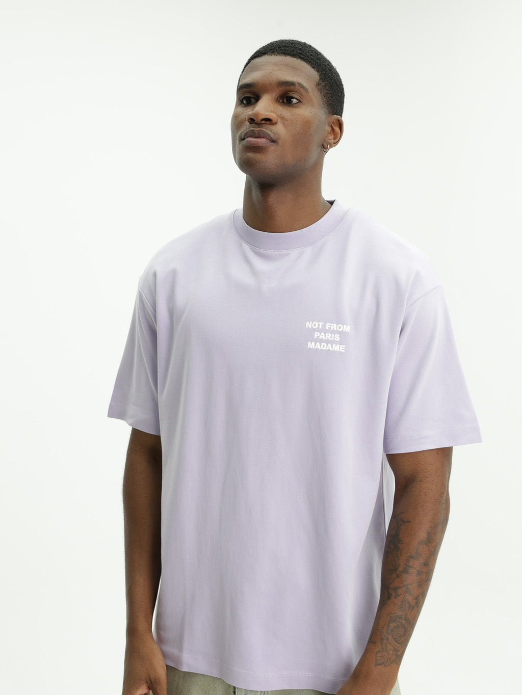 Drole T-Shirt Slogan Lavander