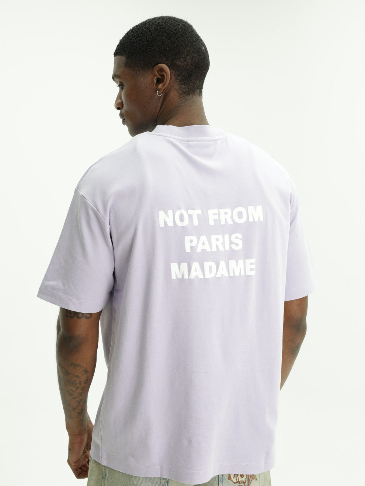 Drole T-Shirt Slogan Lavander