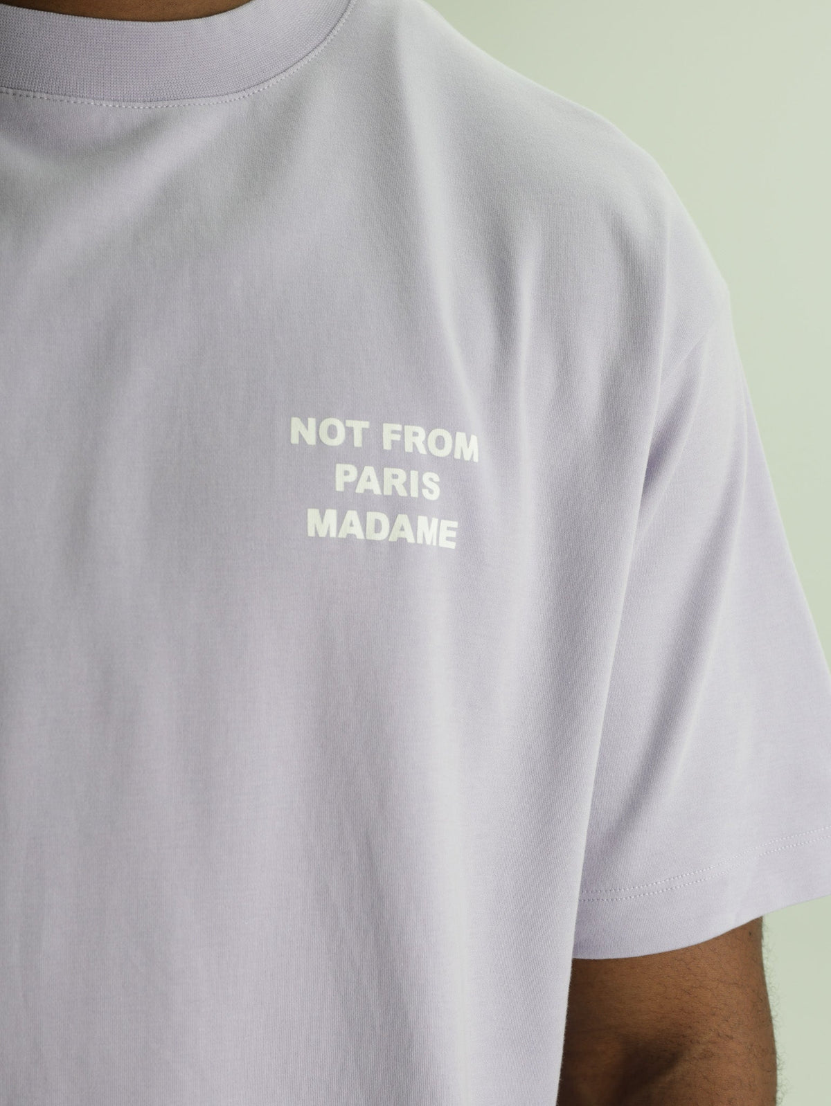Drole T-Shirt Slogan Lavander
