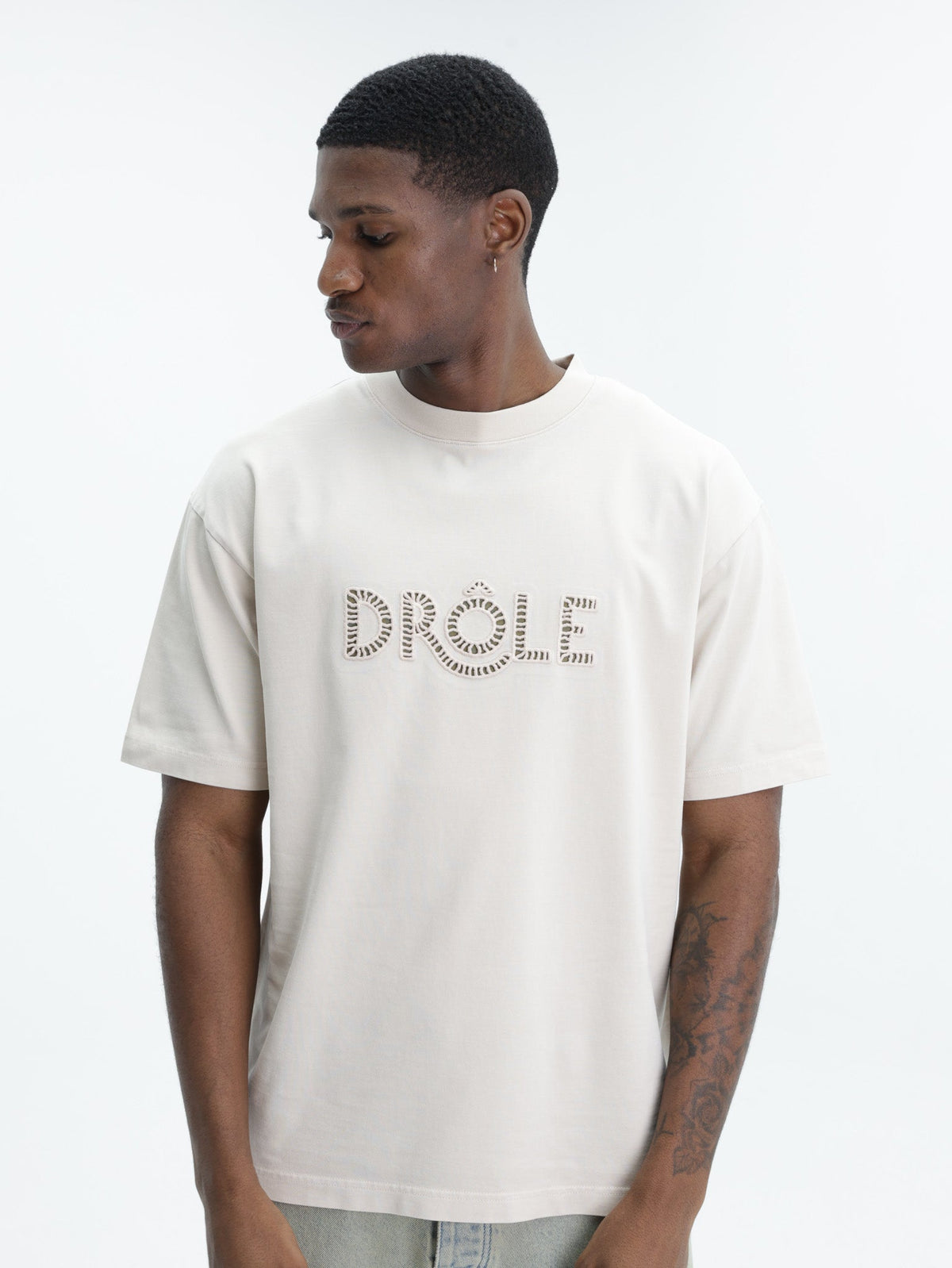 Drole T-Shirt Ajoure Sand