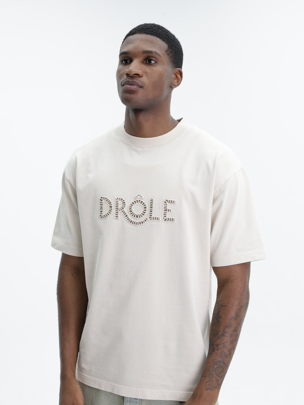 Drole T-Shirt Ajoure Sand