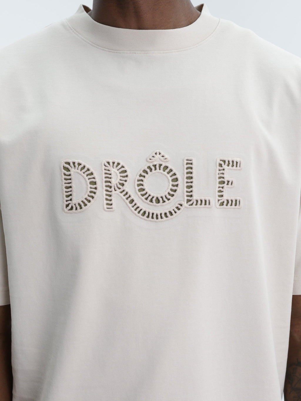 Drole T-Shirt Ajoure Sand
