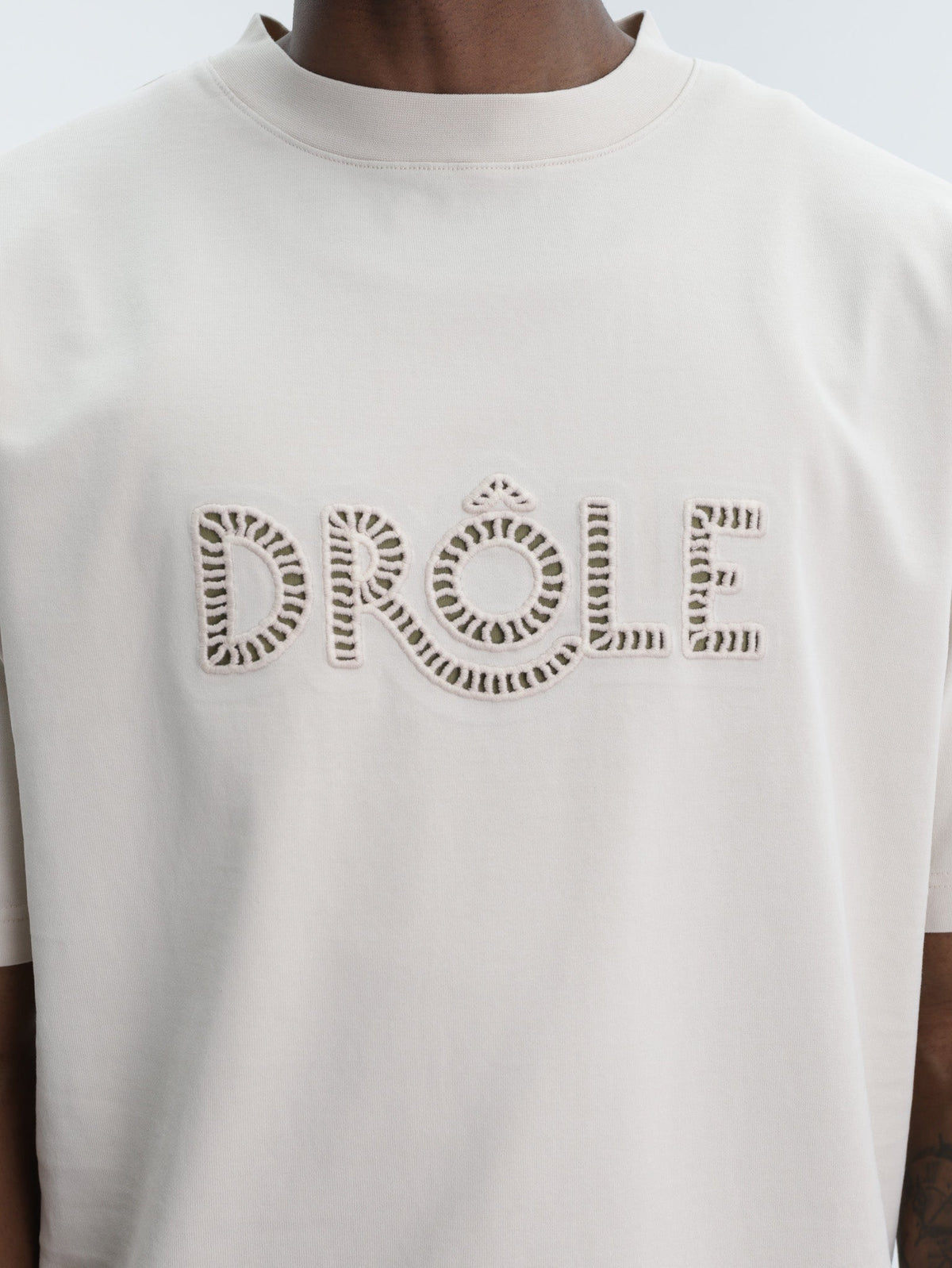 Drole T-Shirt Ajoure Sand