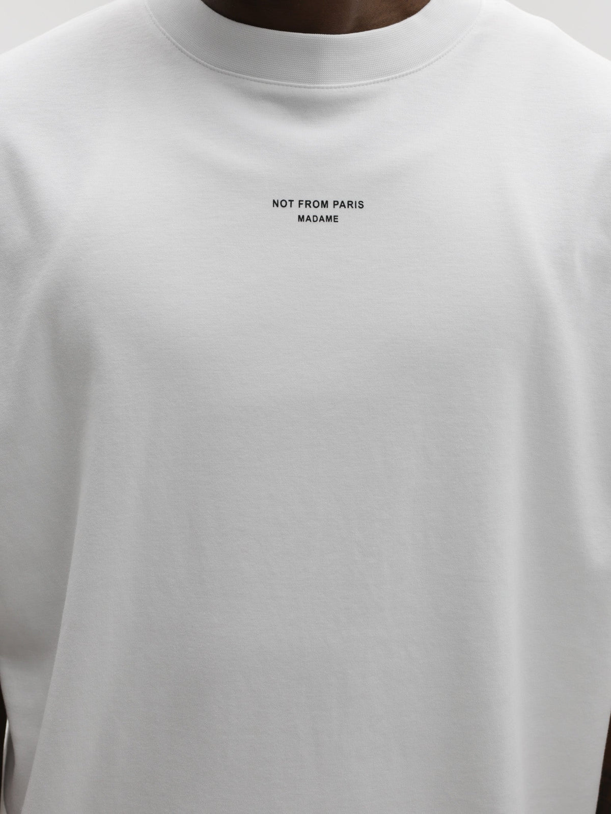 Drole T-Shirt Classic Slogan Optic White