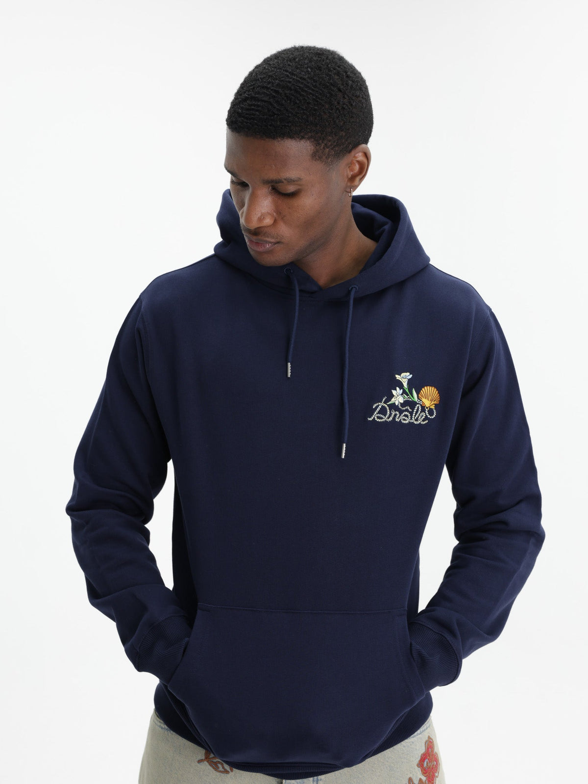 Drole Hoodie Shell Navy
