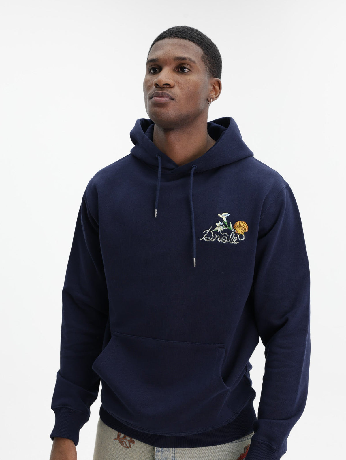 Drole Hoodie Shell Navy