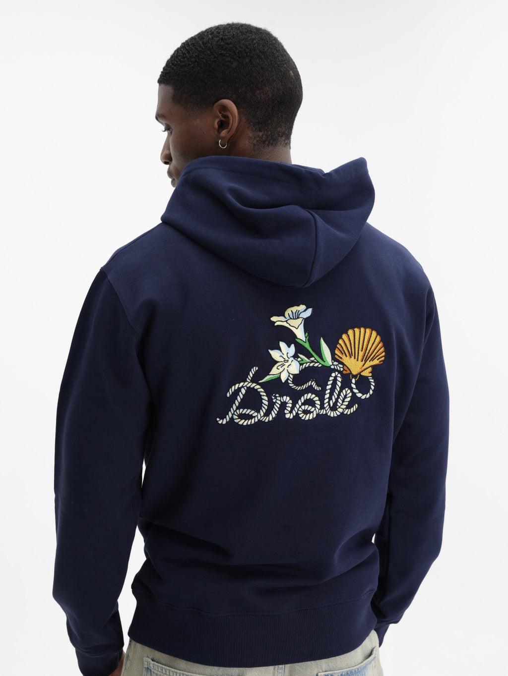 Drole Hoodie Shell Navy