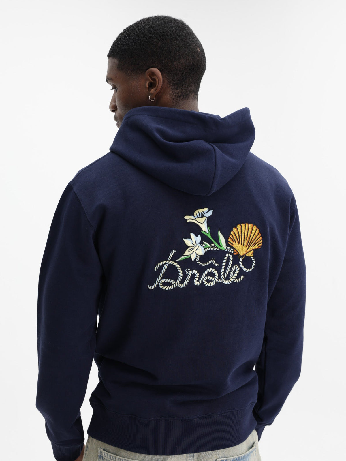 Drole Hoodie Shell Navy