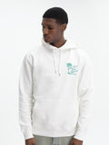 Drole Hoodie Slogan Palmier Off White