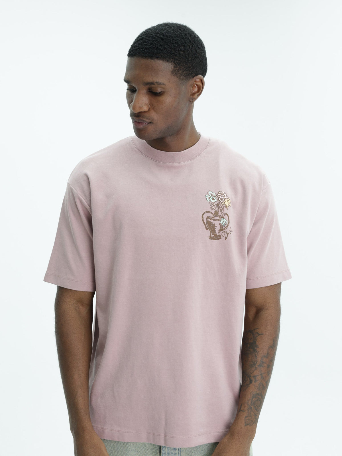Drole T-Shirt Vase Havana Old Pink