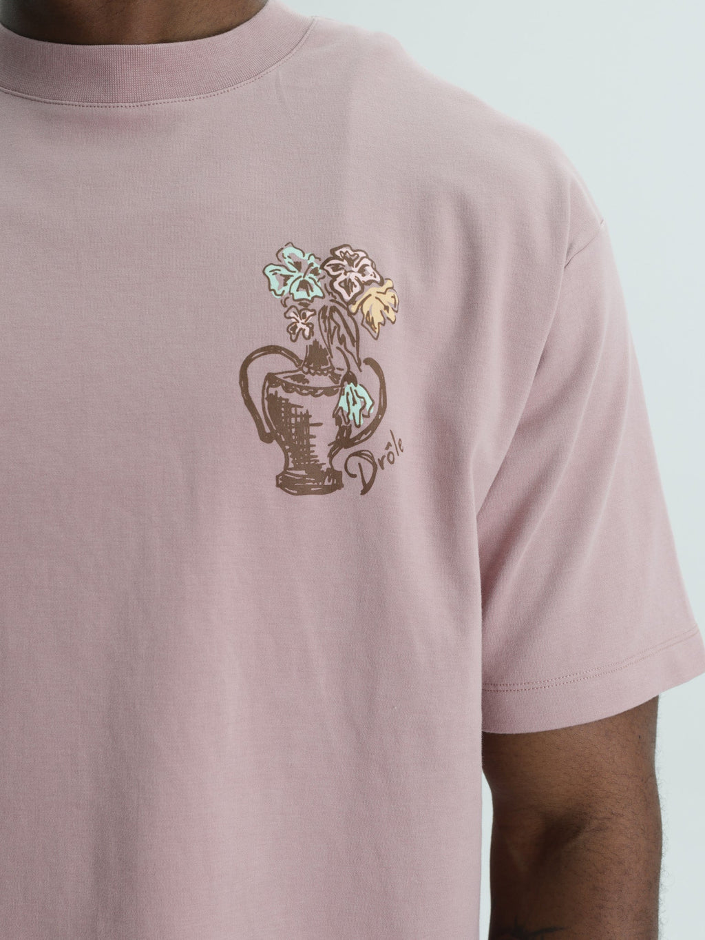 Drole T-Shirt Vase Havana Old Pink