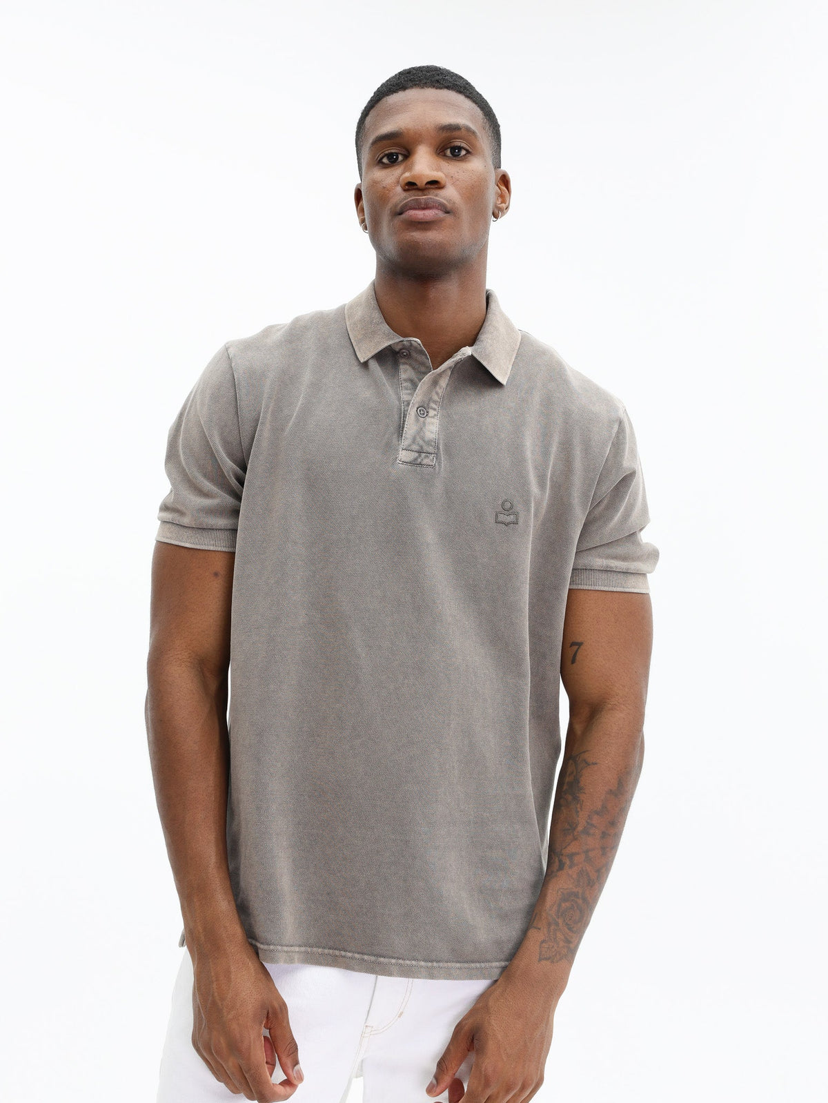 Isabel Marant Golfer Afko Plastron Faded Black