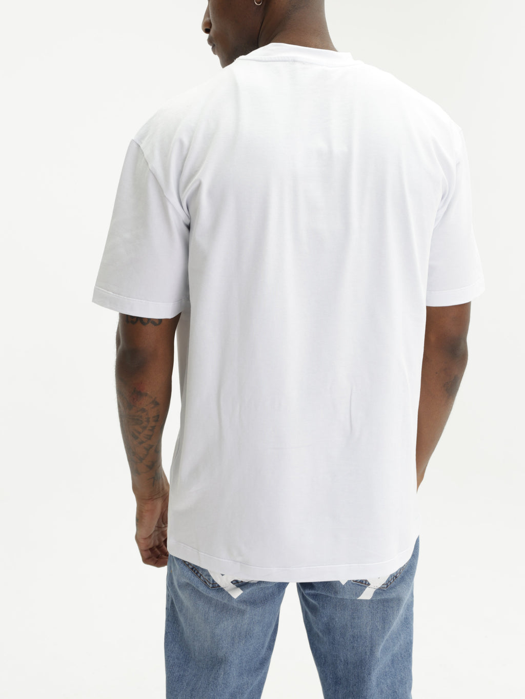 John Richmond T-Shirt Doberman Print Logo White