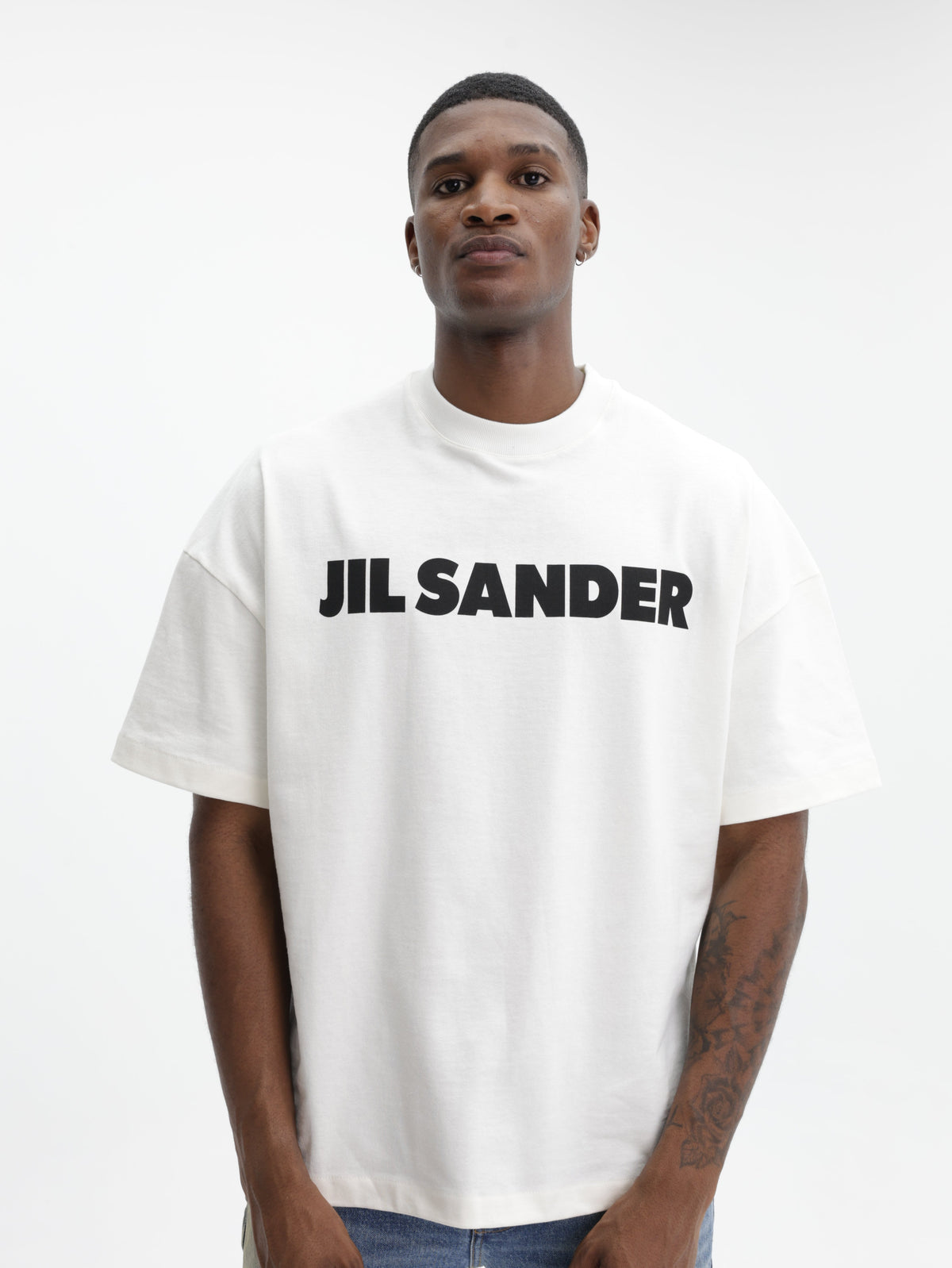 Jil Sander T-Shirt Logo White