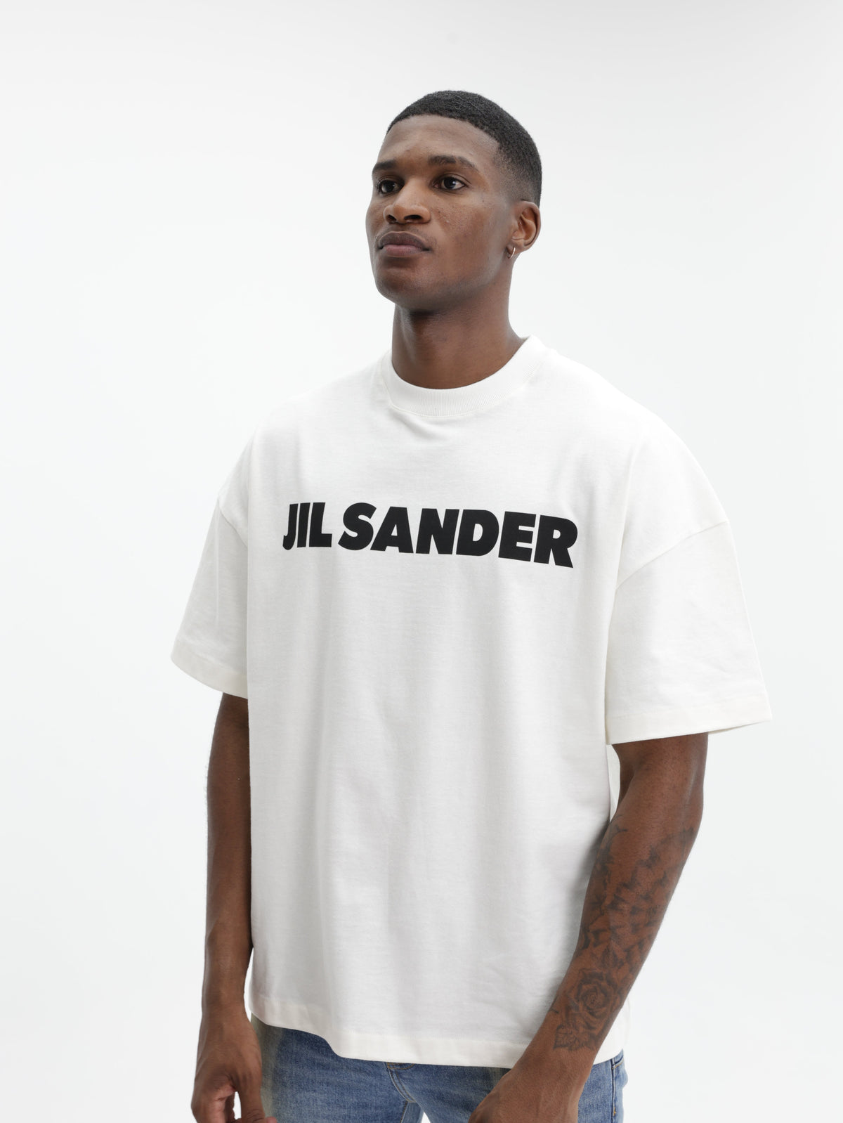 Jil Sander T-Shirt Logo White