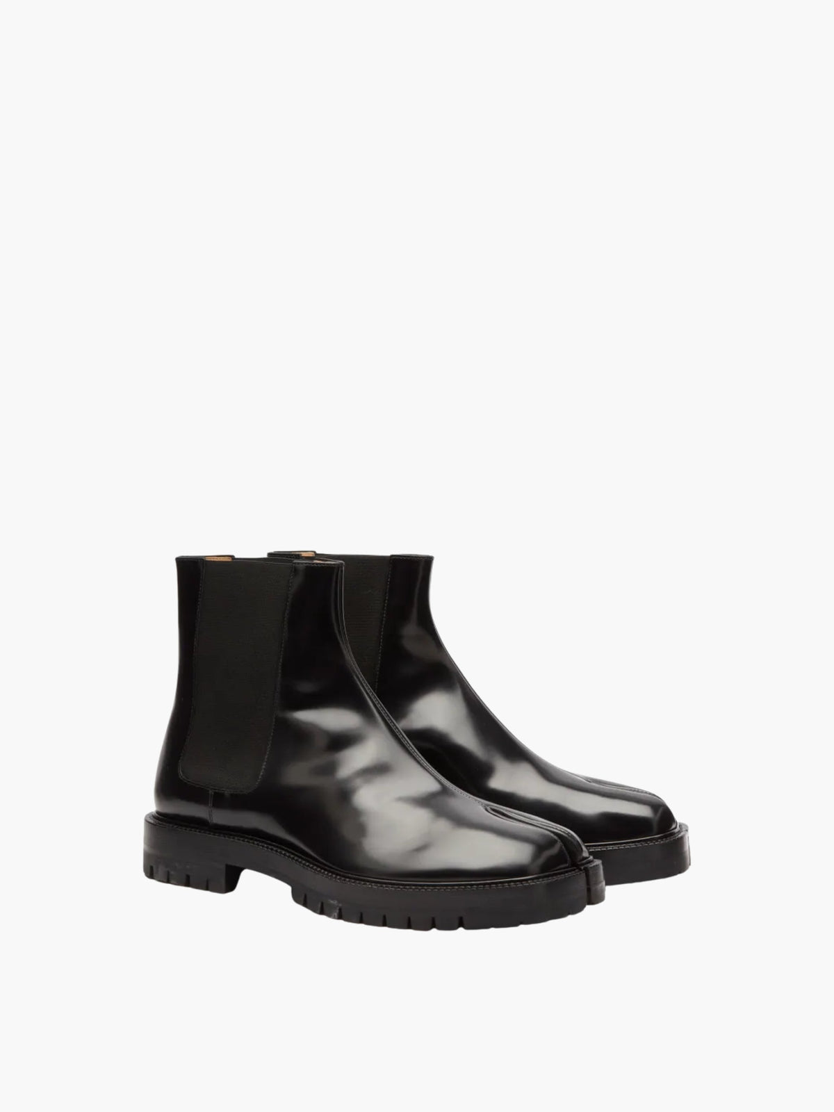 Maison Tabi Chelsea Boots Black