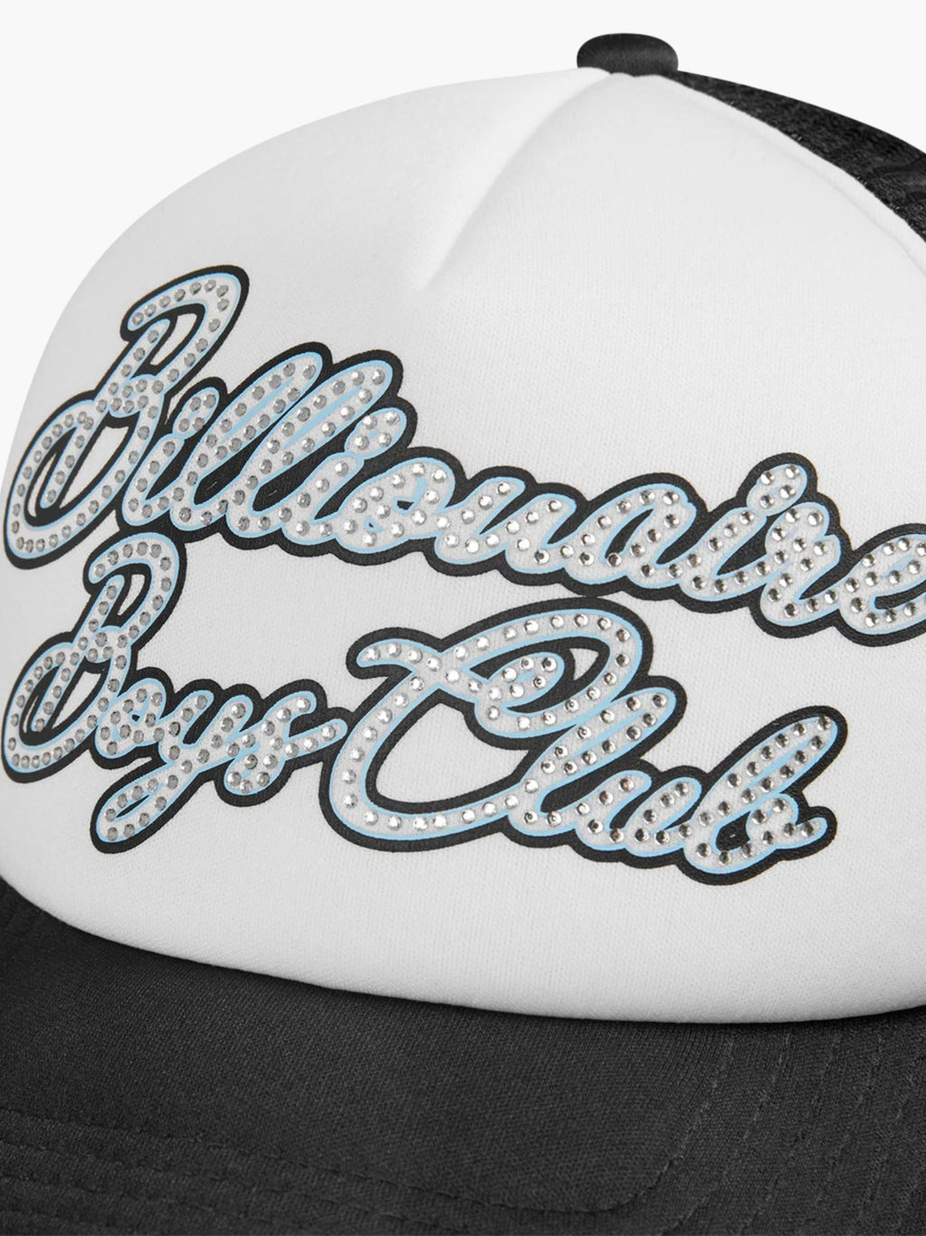 Billionaire Boys Club Cap Diamond Script Trucker Cap Black/white