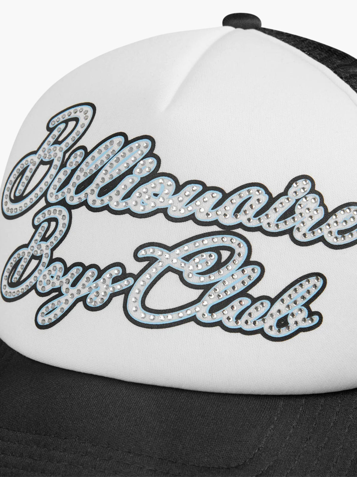 Billionaire Boys Club Cap Diamond Script Trucker Cap Black/white