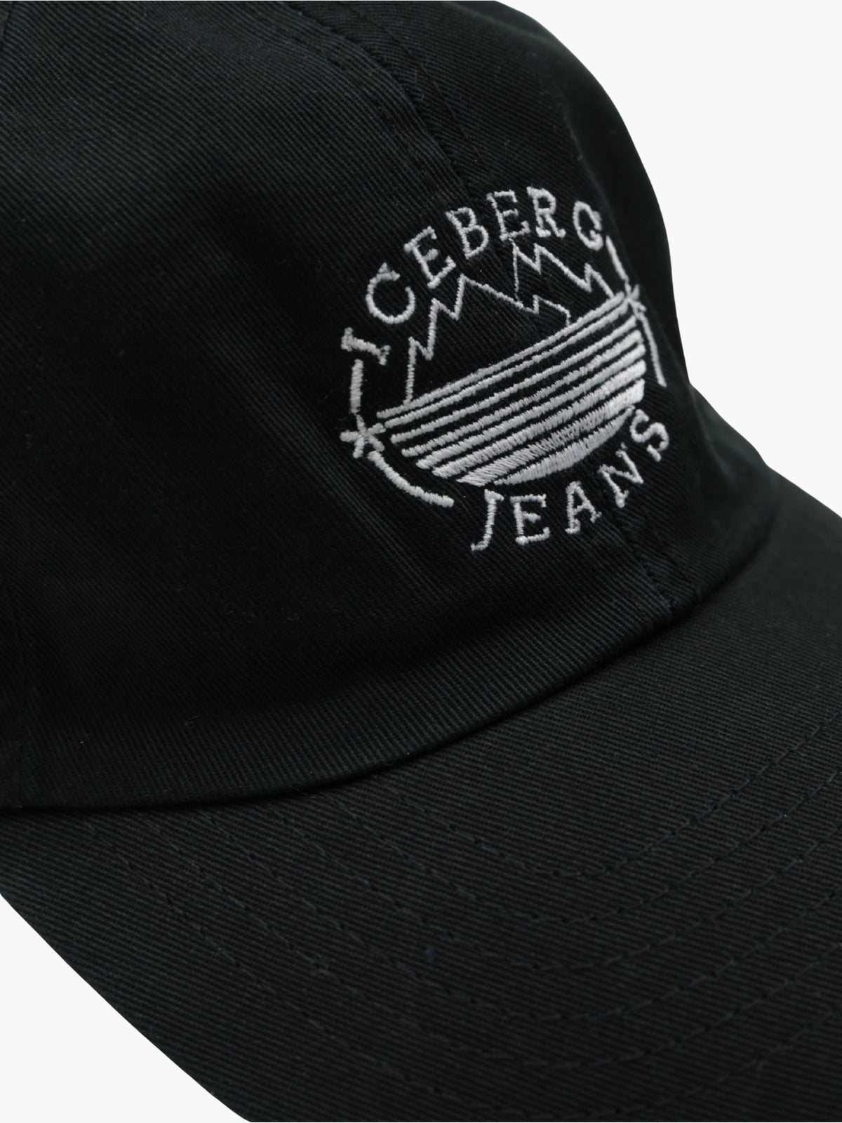 Iceberg Jeans Cap Ibj Logo Black