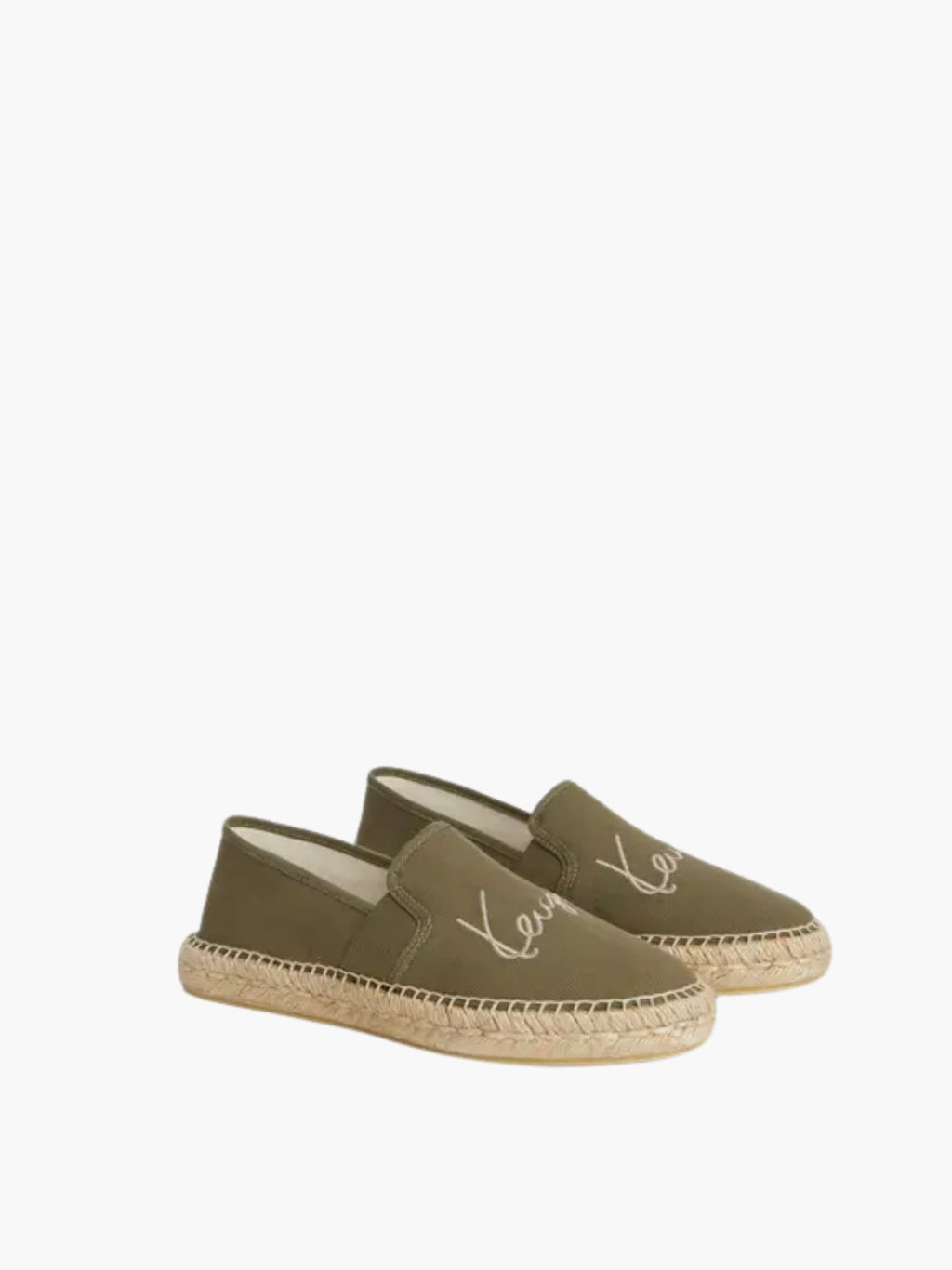 Kenzo Slip-Ons Kml5 Espadrille Khaki