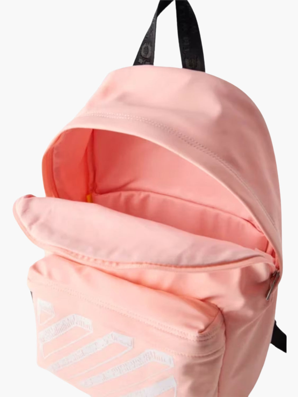 Off-White Bag White Stripe Print Pink