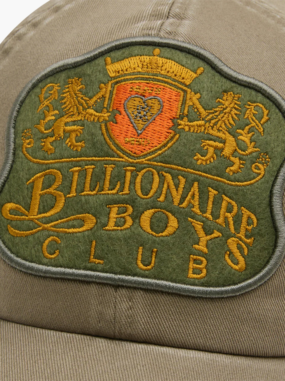 Billionaire Boys Club Cap Crest Dad Khaki