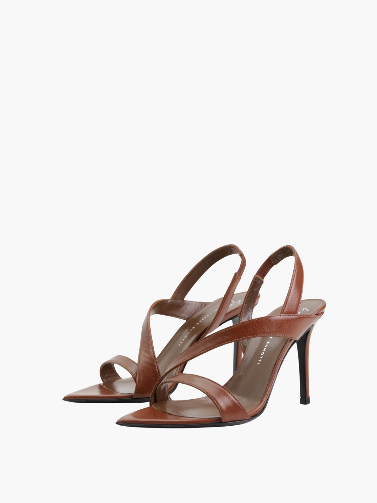 Giuseppe Zanotti Heels Zh12 Open Toe Strap Tan