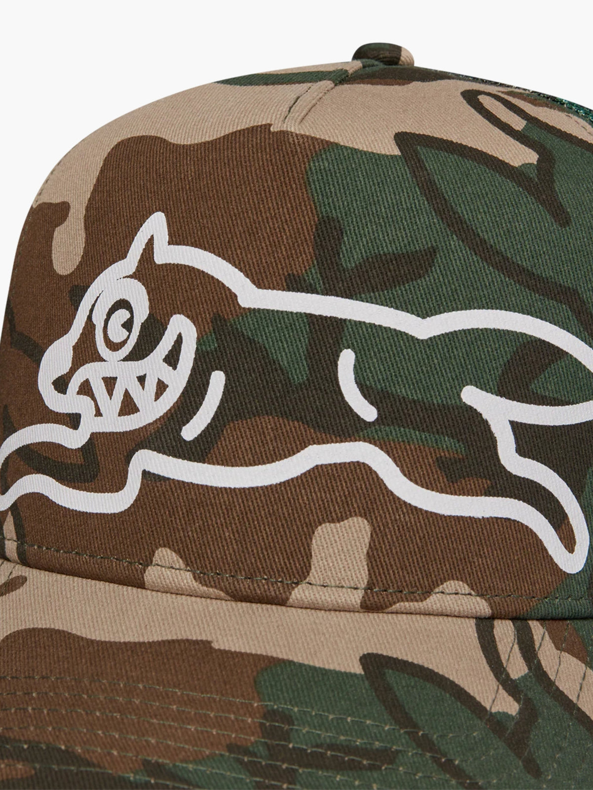 Ice-cream Cap Running Dog Woodland Camo