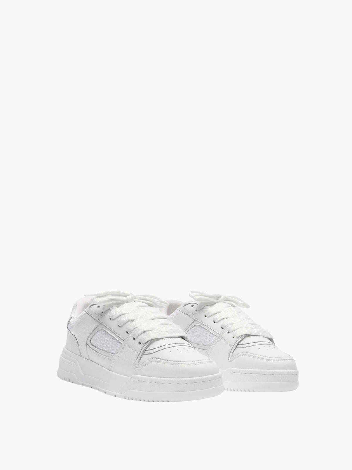 Cleens Sneakers C33 Mesh Border White