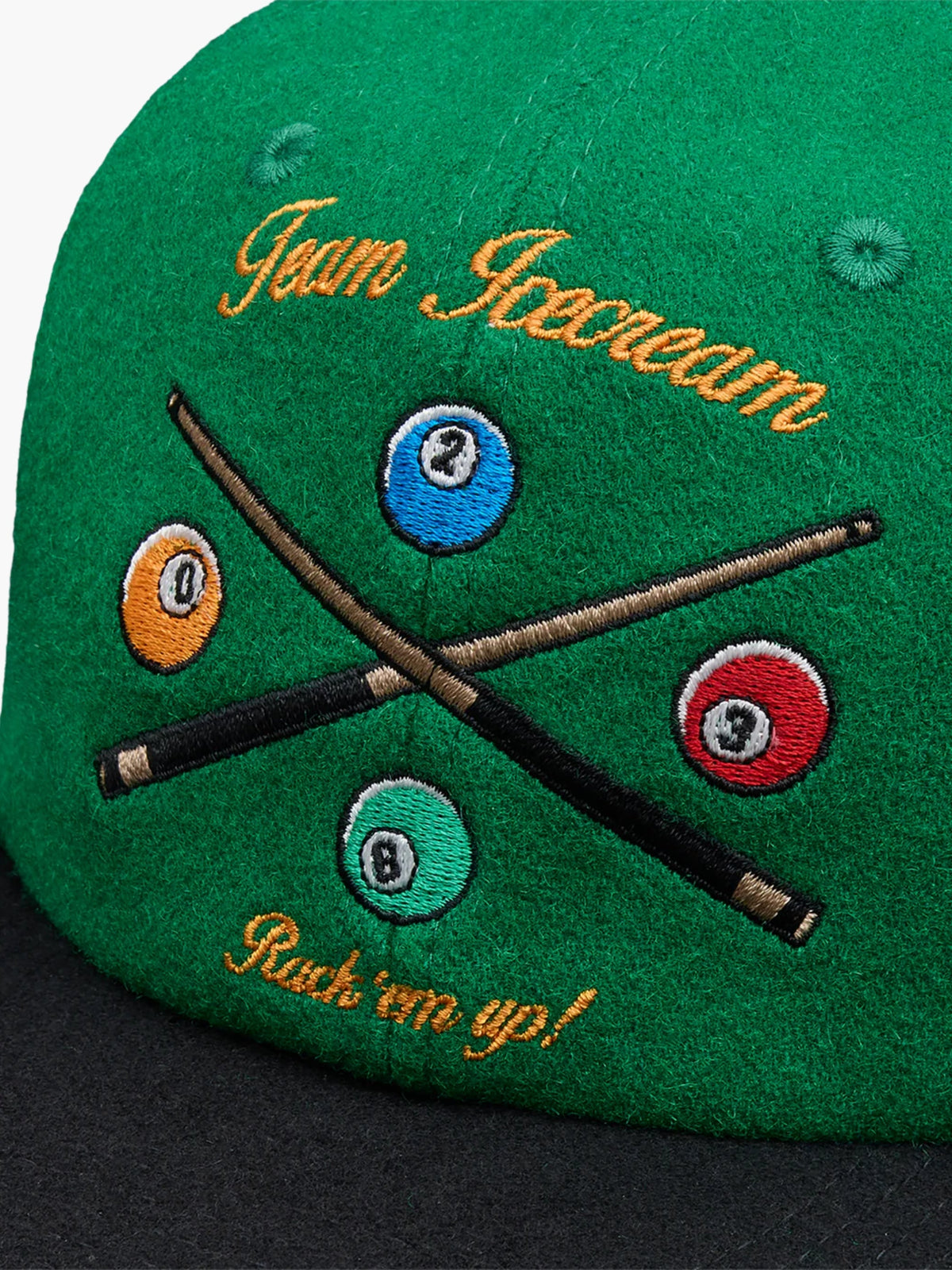 Ice-cream Cap Trick Shot 6 Panel  Green