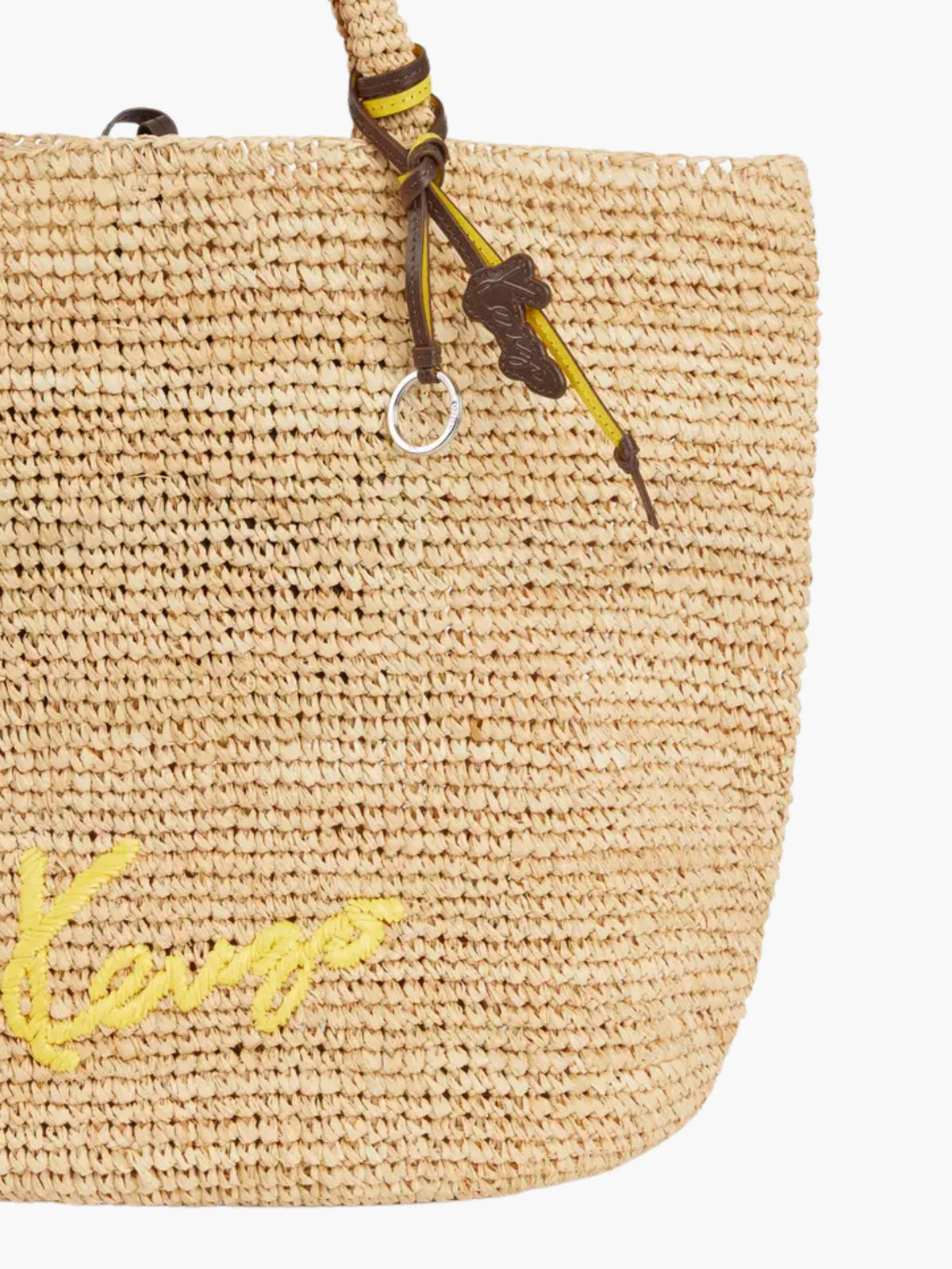 Kenzo Bag Knitted Sling Dark Beige