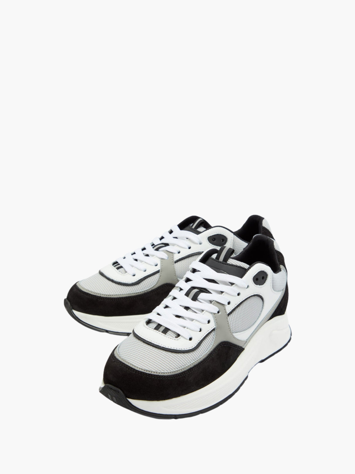 Cleens Sneakers C30 Black Border  White