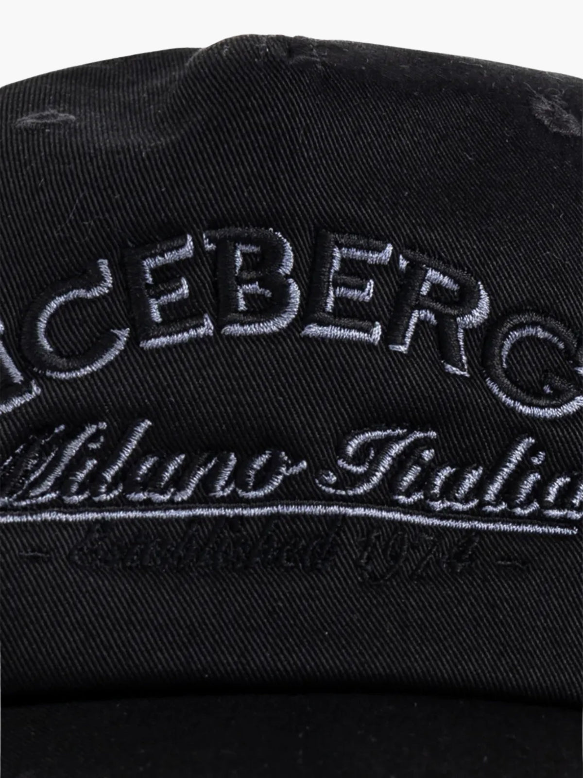 Iceberg Cap Social Club Print Black