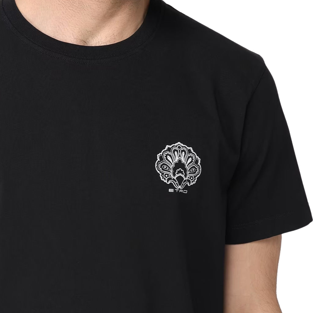 Etro T-Shirt Logo Black