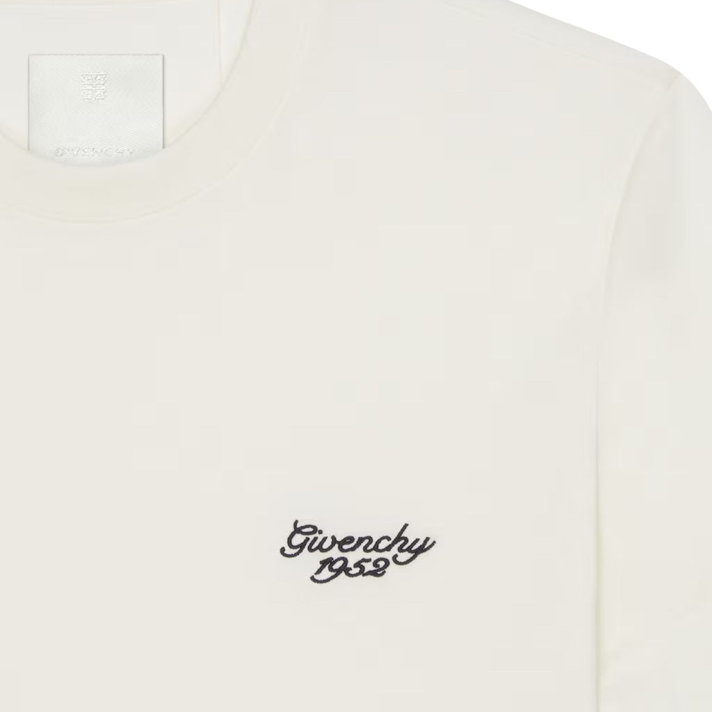 Givenchy T-Shirt Logo 1952 Cream