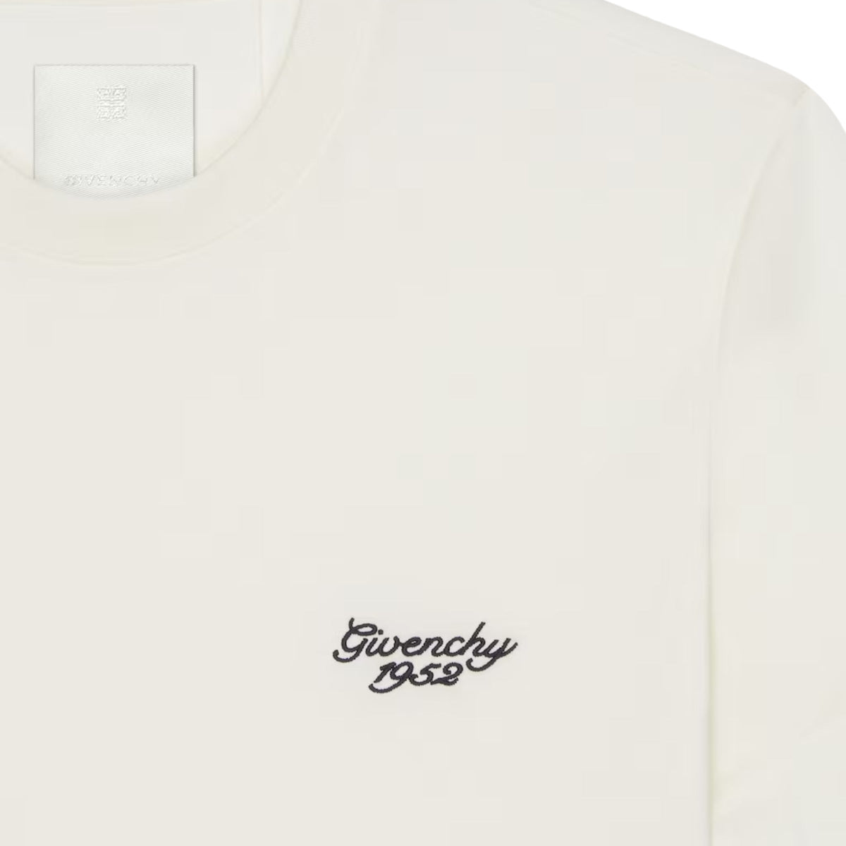 Givenchy T-Shirt Logo 1952 Cream