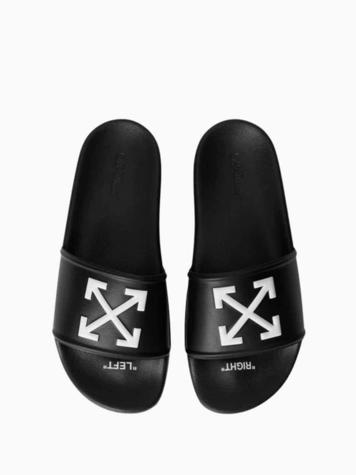 Off-white Slides Owsl20 W-arrow Black/White