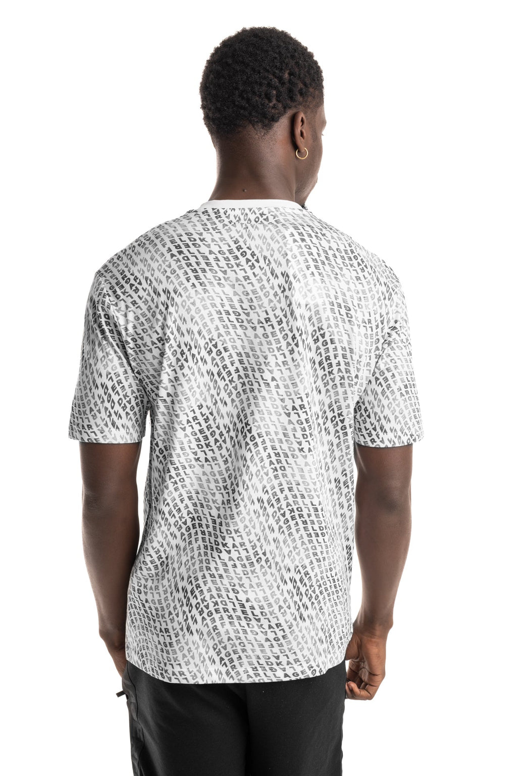 Karl Lagerfeld Mens Crewneck T Shirt White | 755143562224-10