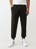 TRUE RELIGION JOGGER EMB PATCH HS JET BLACK