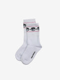 Chiara Ferragni Socks Ankle Eyelike Logo White