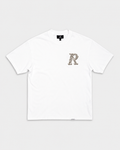Represent Men's Western Initial T Shirt | MLM100595-72-Flat White