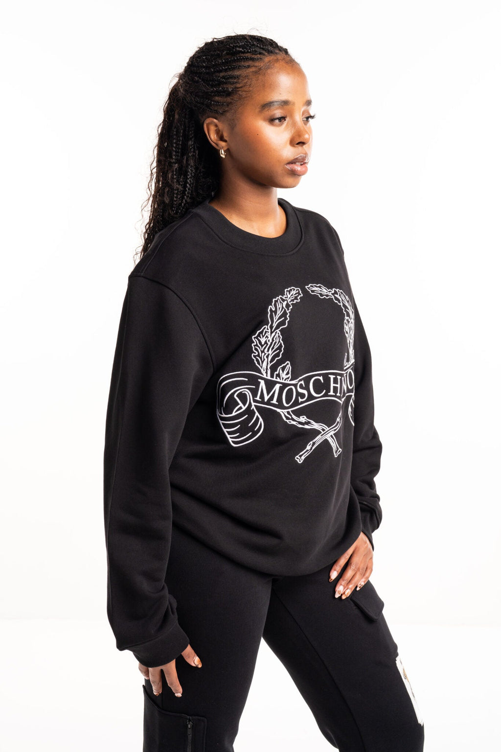 Moschino Ladies Sweatshirt A1705 528 2555
