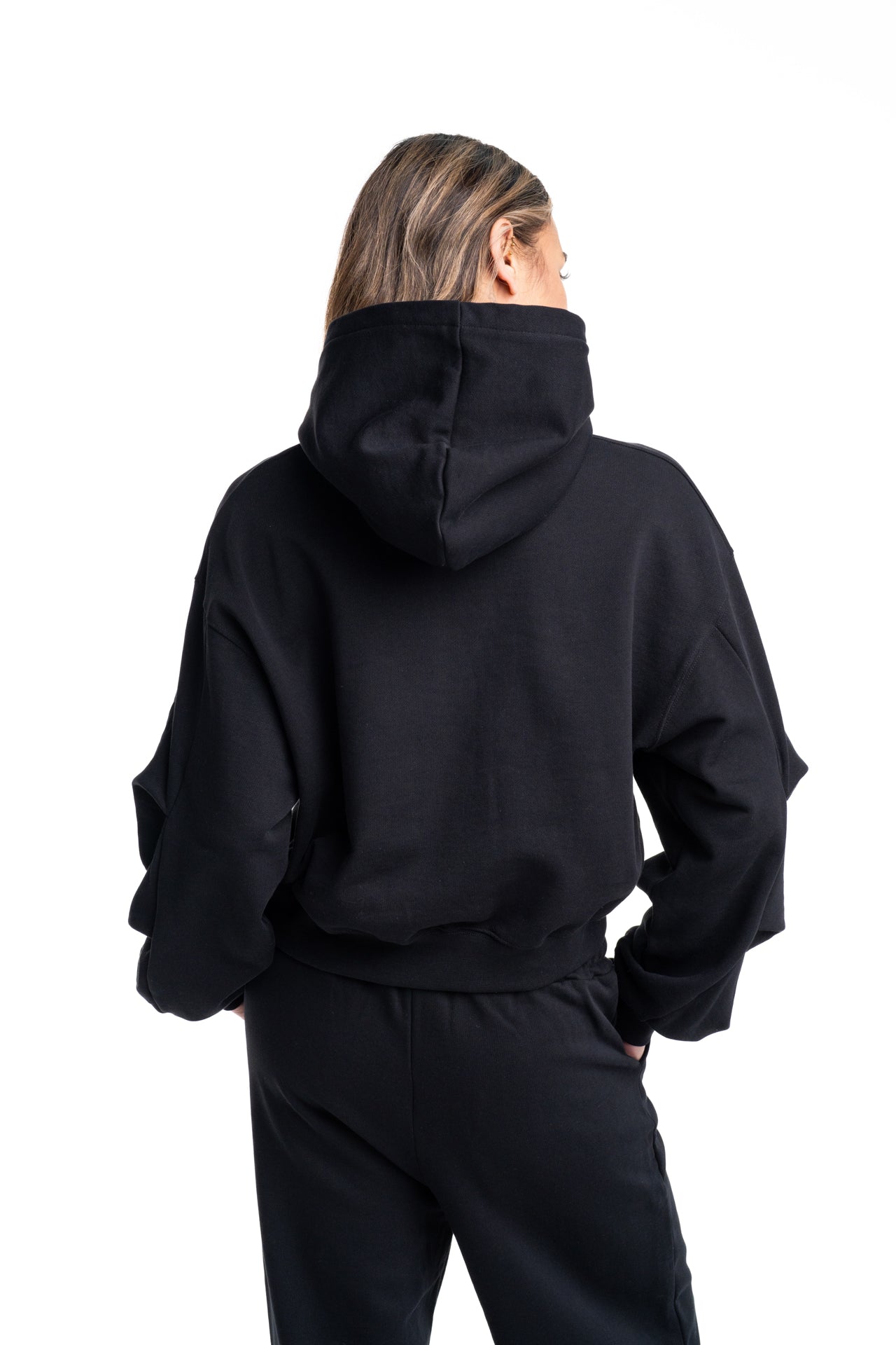 County of Milan Ladies Hoodie | 26ECM30128-Black