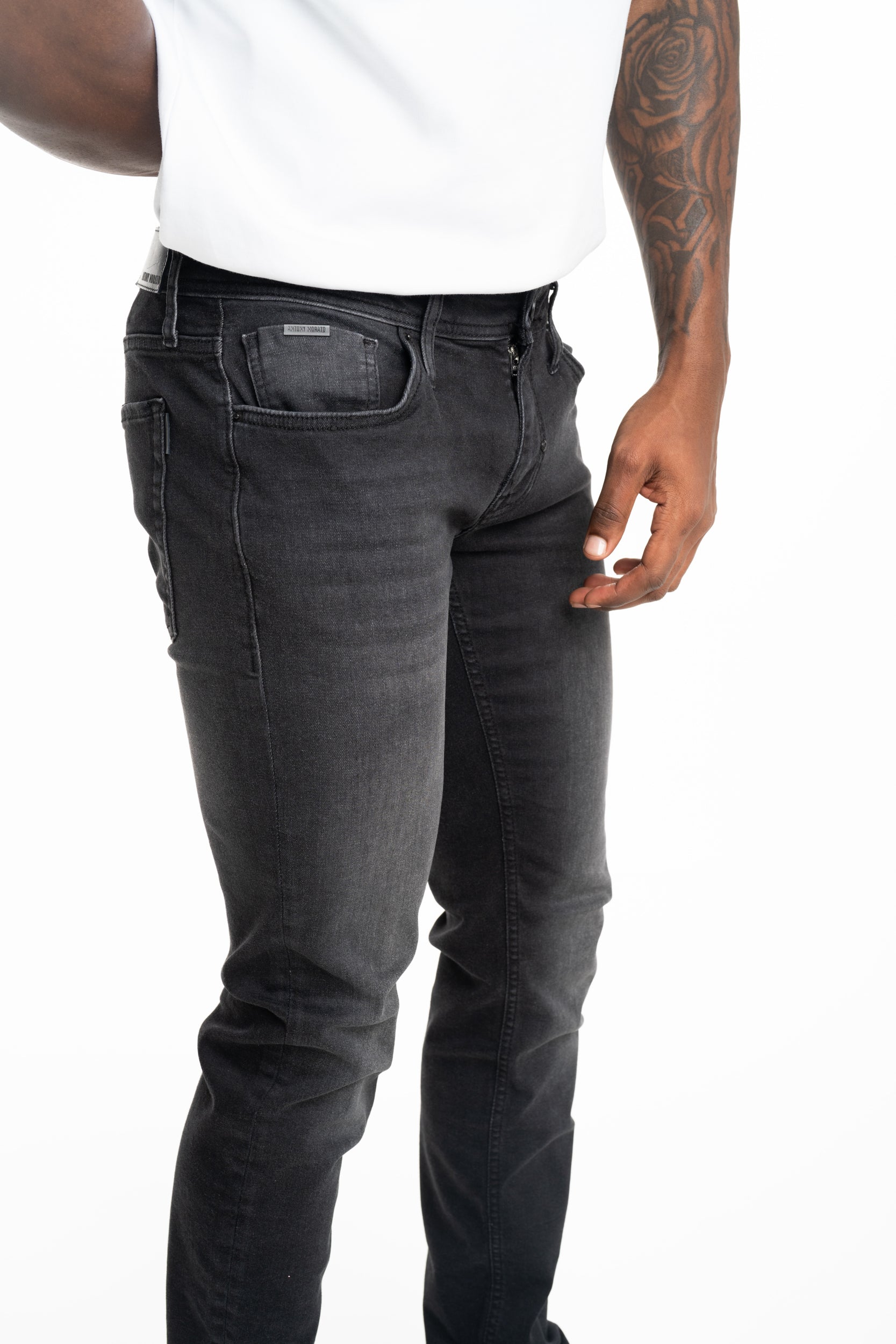 Antony Morato Jeans Ozzy Tapered Fit | Mmdt00241-Fa750564-9001-1-W02118