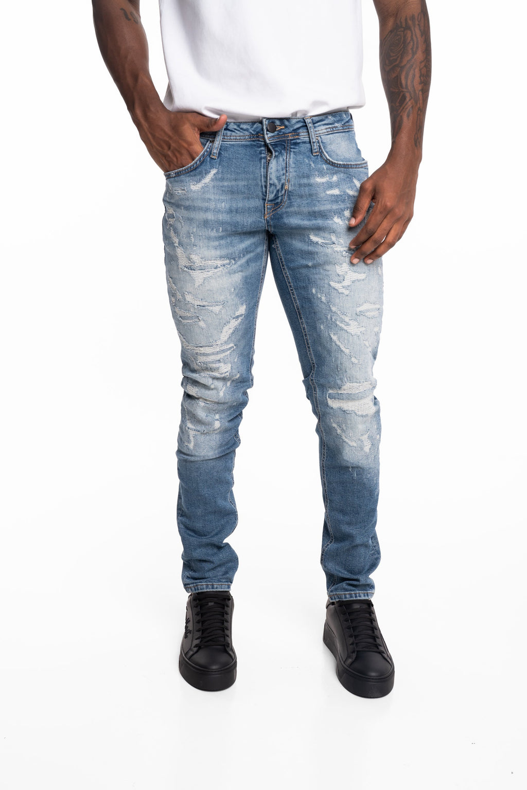 Antony Morato Jeans Ozzy Tapered Fit | Mmdt00241-Fa750577-7010-1-W02117