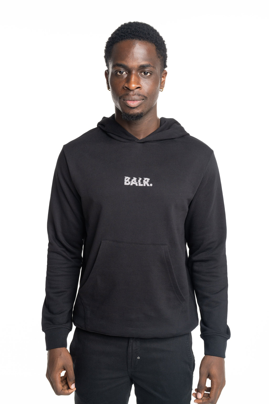 BALR Men's Glitch Hoodie | B1261.1152-Jet Black