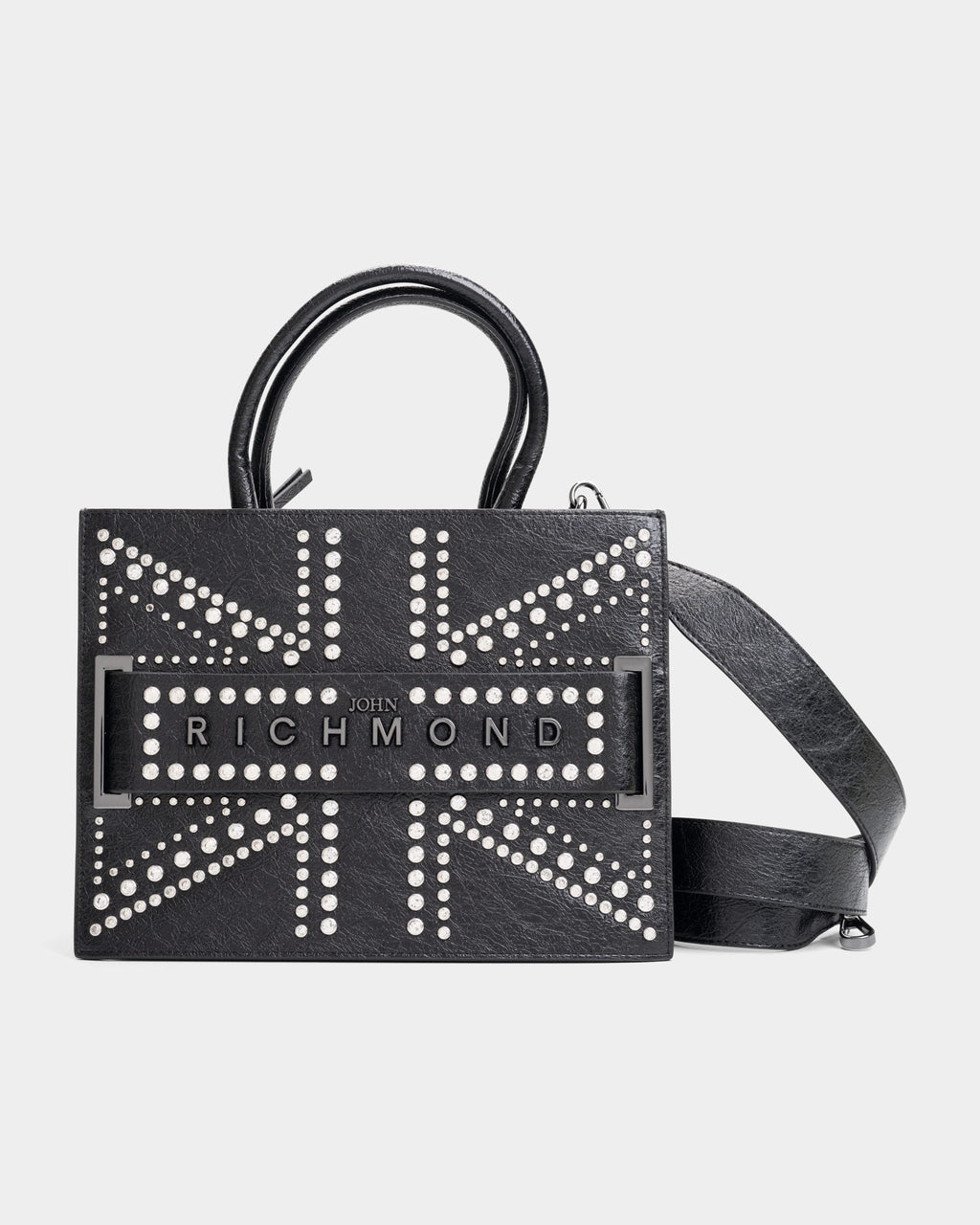 John Richmond Gorwana Tote Bag | RWA25230BOAPX-Black