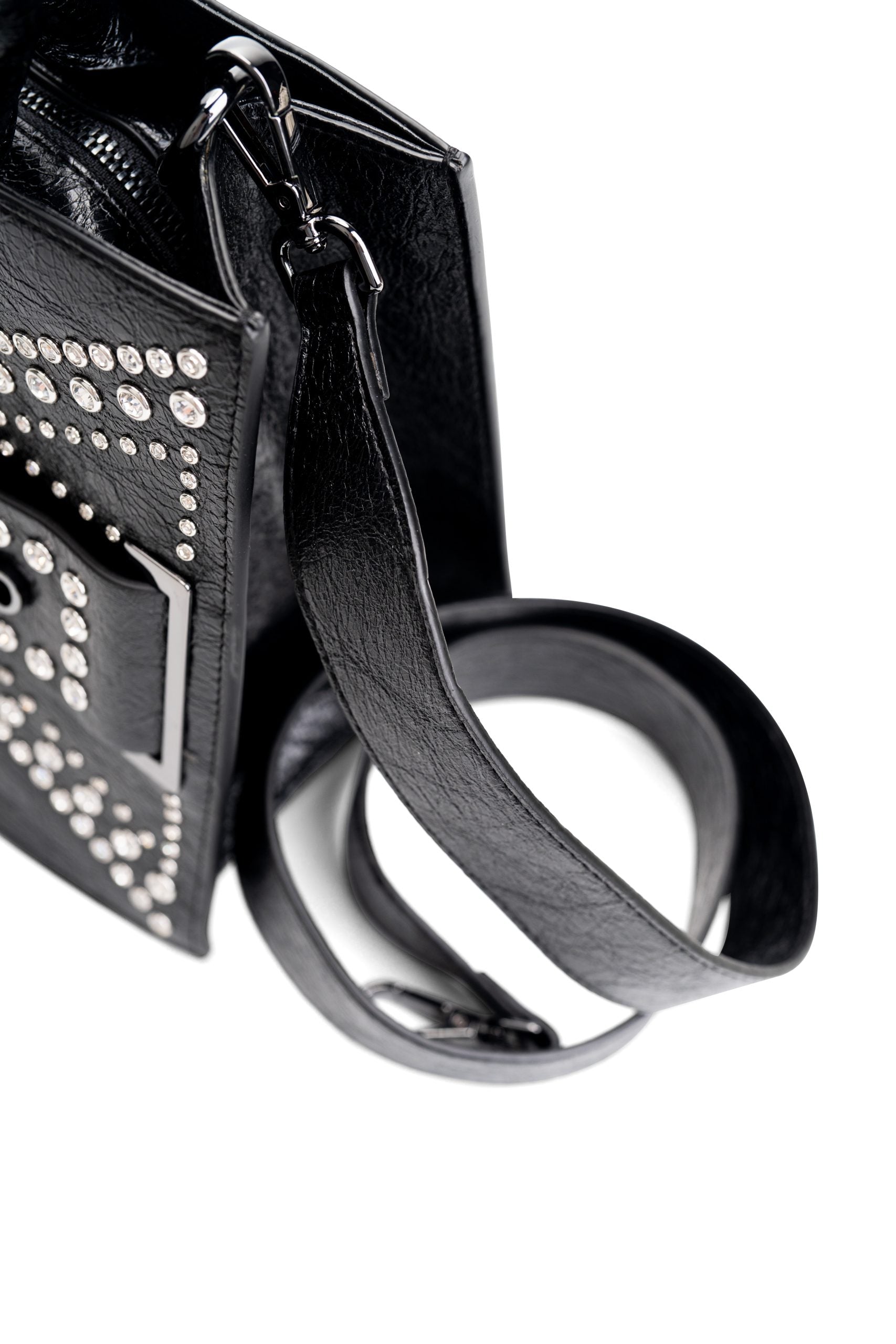 John Richmond Gorwana Tote Bag | RWA25230BOAPX-Black