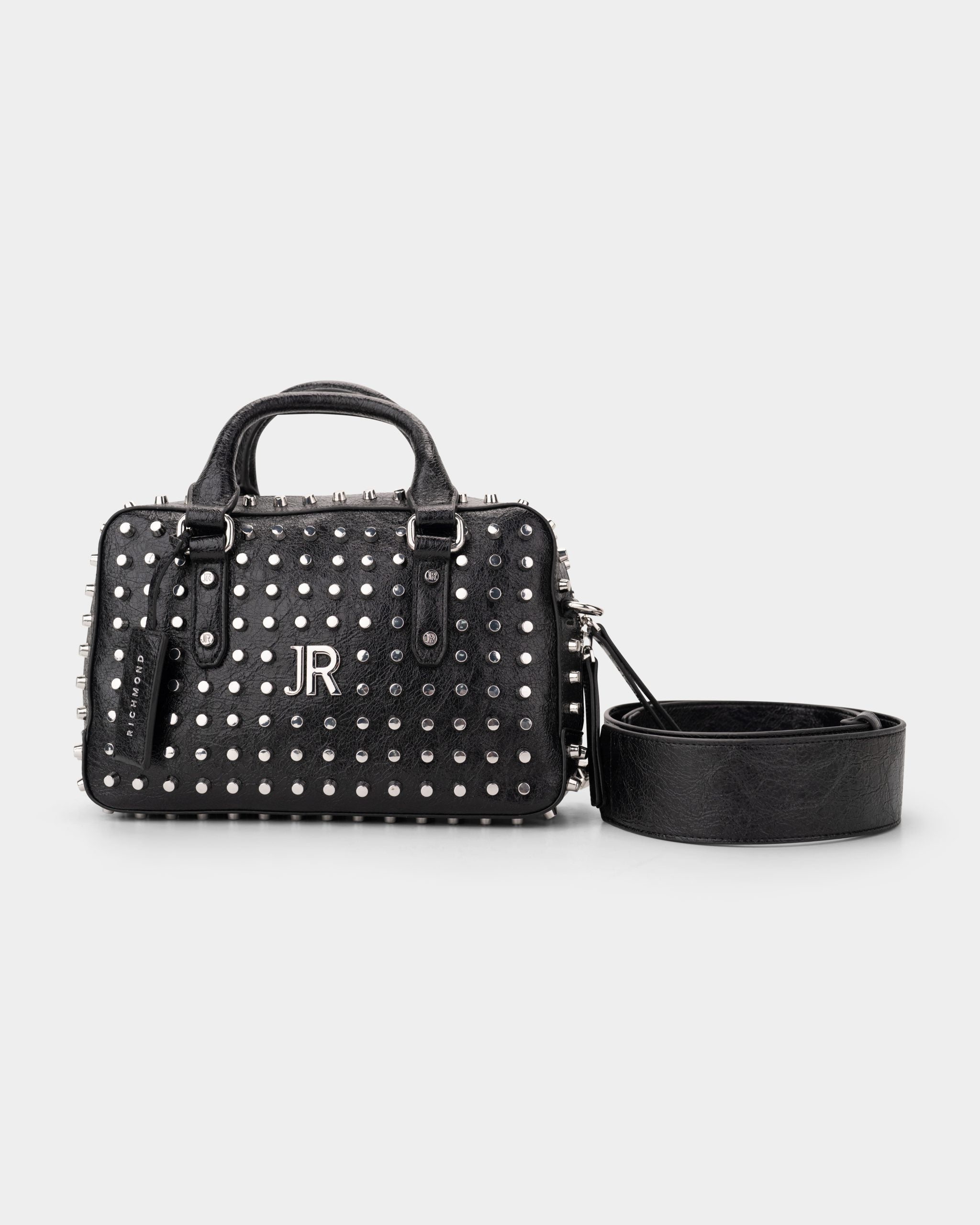 John Richmond Hutes Trunk Bag | RWA25157BOAPX-Black